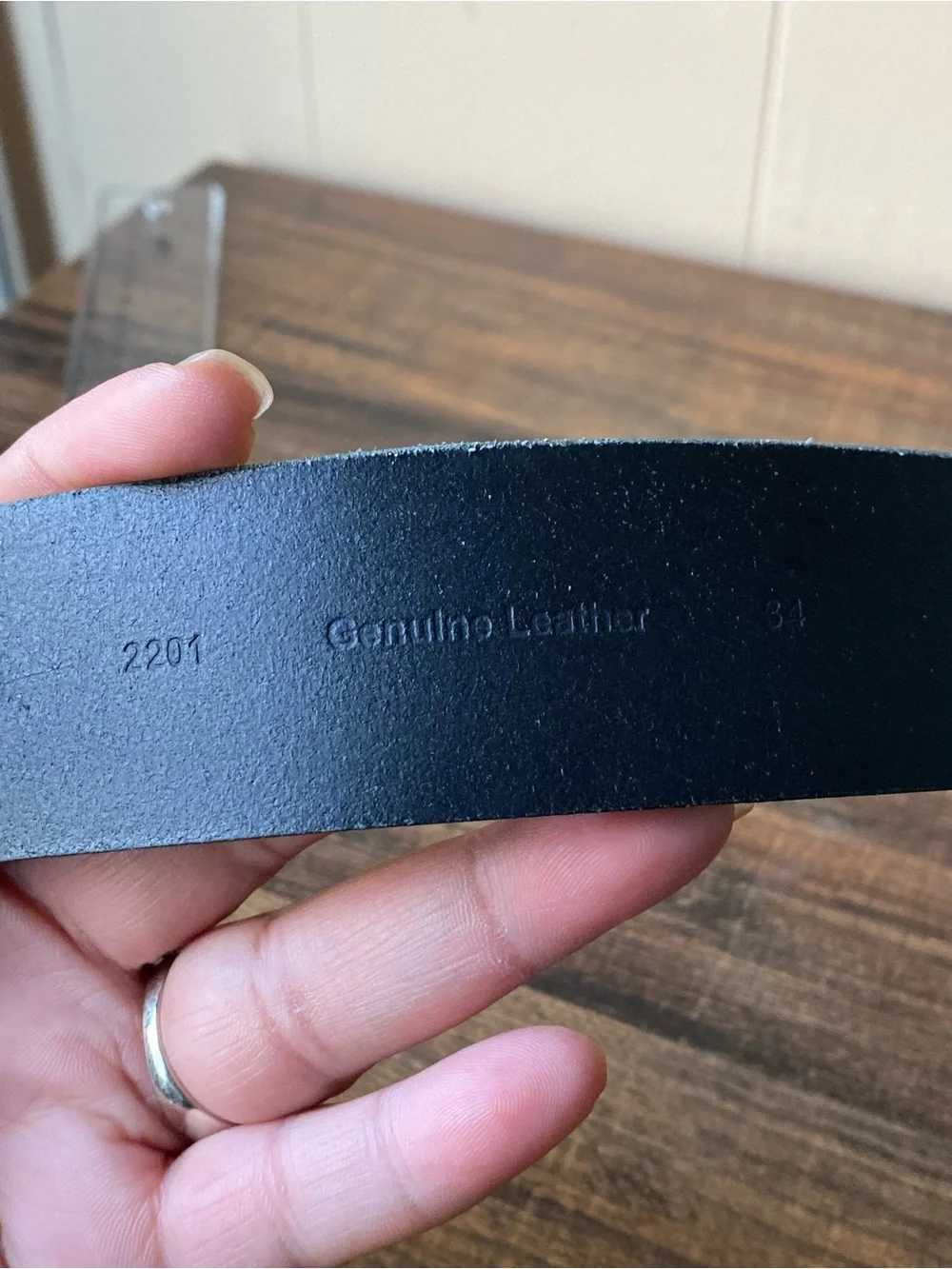 Carhartt Leather Belt, 34”